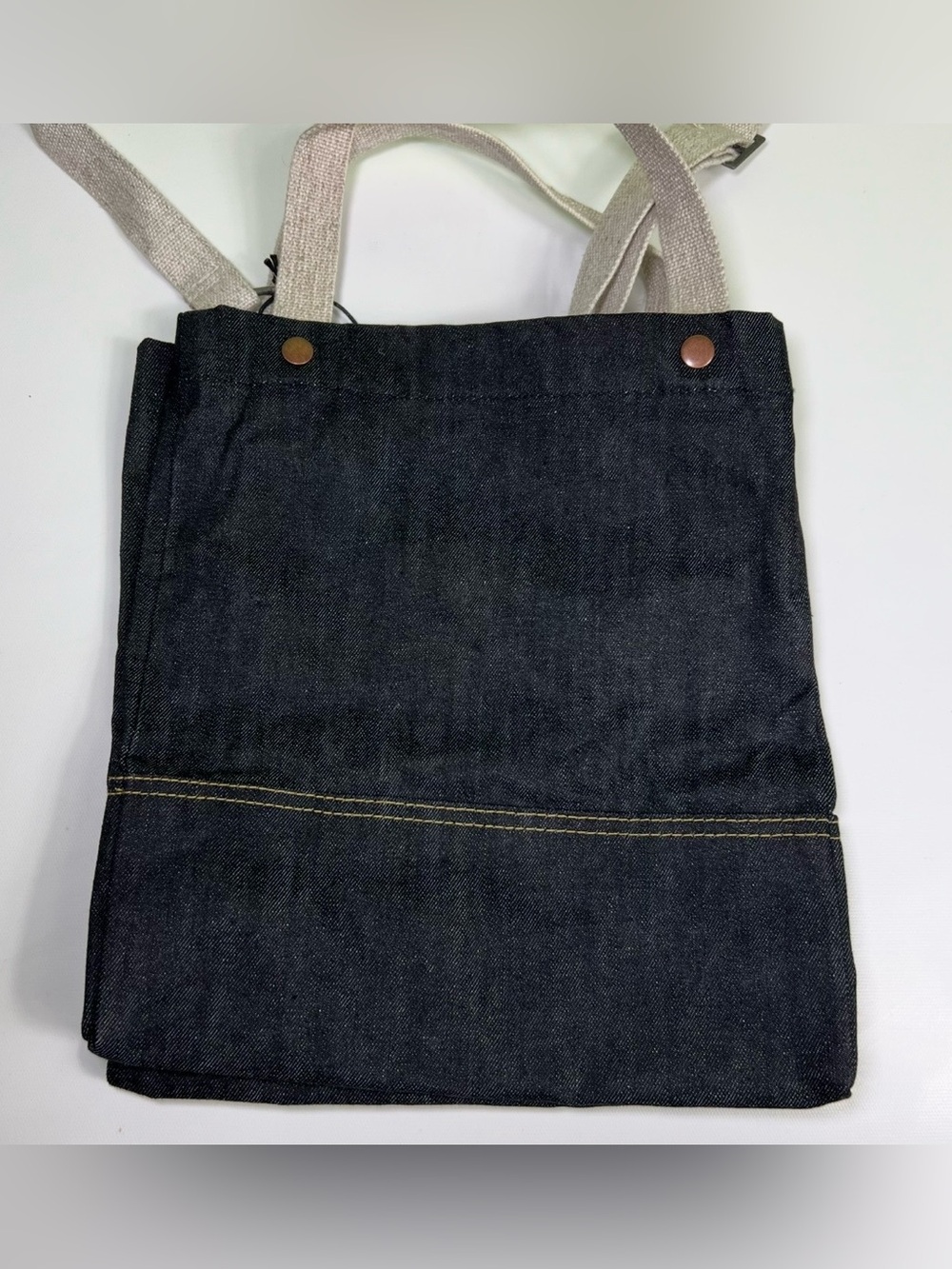 Barebones Neelum Large Waxed Canvas Tote Bag NWT - Picture 3 of 4
